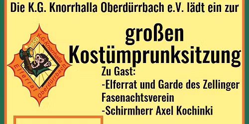 Kost\u00fcmprunksitzung 