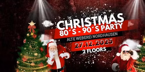 Christmas 80er - 90er Party