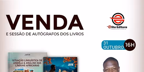 Venda e sess\u00e3o de aut\u00f3grafos das minhas obras bibliogr\u00e1ficas