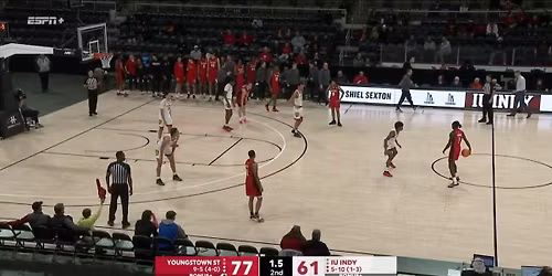 IU Indianapolis Jaguars at Youngstown State Penguins Womens Basketball at Beeghly Center