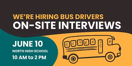 Hop on Board! School Bus Driver Hiring Event
