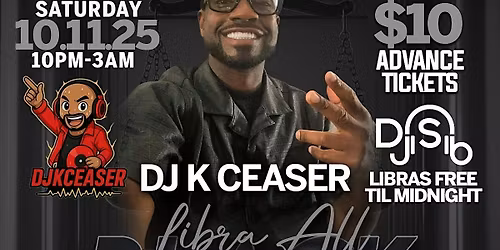 Libra All Black Affair at the LOFT ADIQ