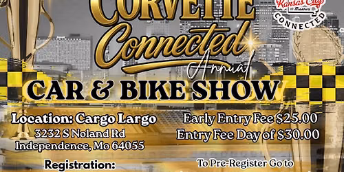 Corvette Connected KC Charity Car and Bike show