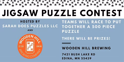 90s THEMED Team Jigsaw Puzzle Contest at Wooden Hill Brewing - Dec 2025