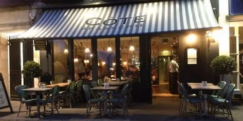Zest Singles Supper at Cote Brasserie