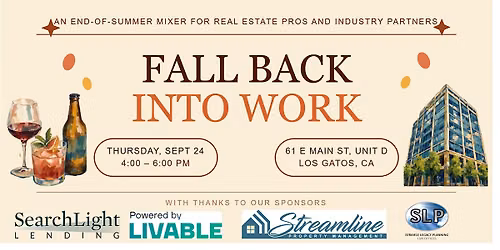 Fall Back into Work! End-of-Summer Networking Mixer