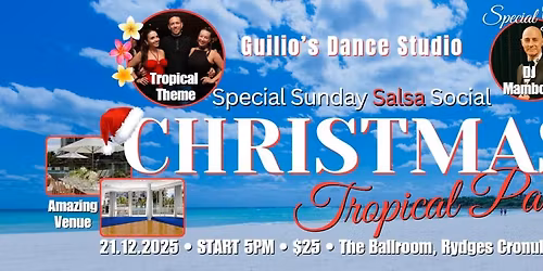 SALSA CHRISTMAS TROPICAL PARTY in Rydges Hotel Cronulla