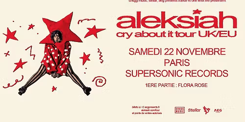 Alekshiah \u2022 Supersonic Records, Paris \u2022 22 novembre 2025