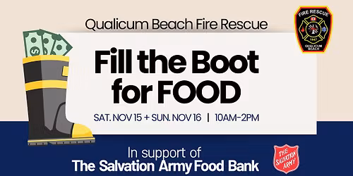 Fill the Boot for Food Drive