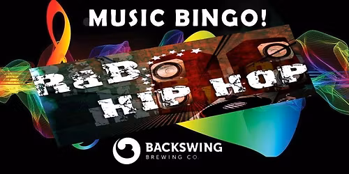 R&B\/Hip Hop Music Bingo at Backswing Brewing Co. (Lincoln) with SoCal Taco Shop!