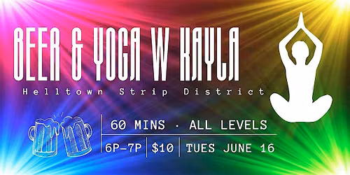 June Beer and Yoga With Kayla