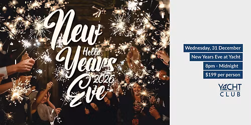 New Year\u2019s Eve Dinner at the Yacht Club