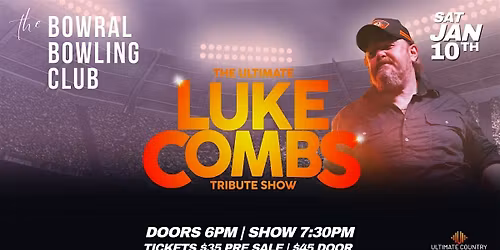 The Ultimate Luke Combs Tribute Show