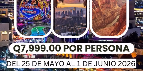 Luces, C\u00e1mara, Apostamos, Los \u00c1ngeles, las Vegas y gran Ca\u00f1\u00f3n
