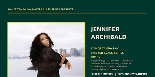 Dance Tampa Bay Master Class Series