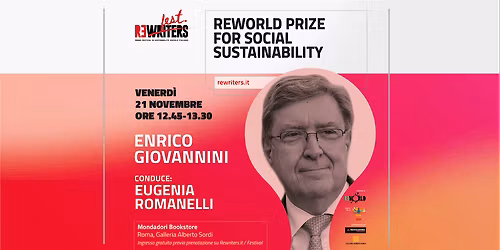 Consegna ReWorld Prize for Social Sustainability