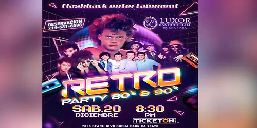 RETRO PARTY 80'S & 90'S