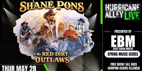 Hurricane Alley LIVE Presents: Shane Pons