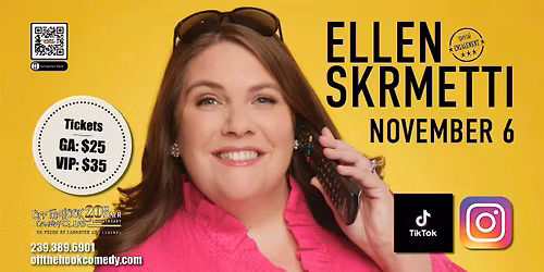 Comedian Ellen Skrmetti Live In Naples, Florida!