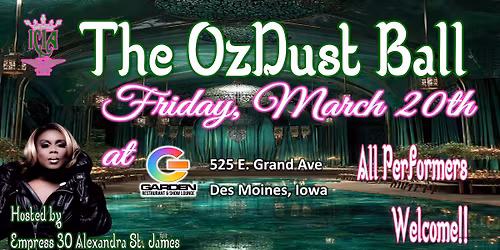 The OzDust Ball