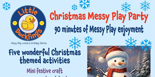 Christmas Messy Play Party 