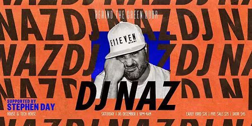 Behind The Green Door presents: DJ NAZ