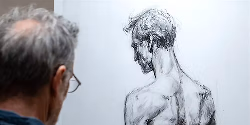 Life Model Drawing Workshop (Male)  in Lisbon - Draw and Sip