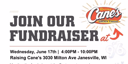 Cane's fundraiser