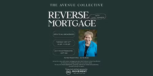 Reverse Mortgage with Movement Mortgage + The Avenue Collective