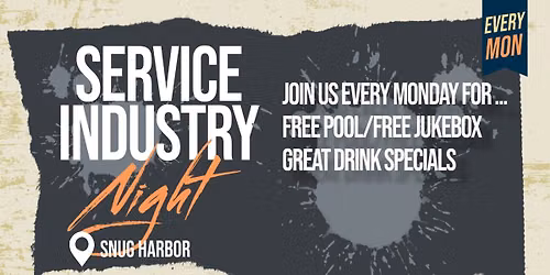 Service Industry Monday