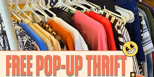 FREE Community Pop-up Thrift Boutique