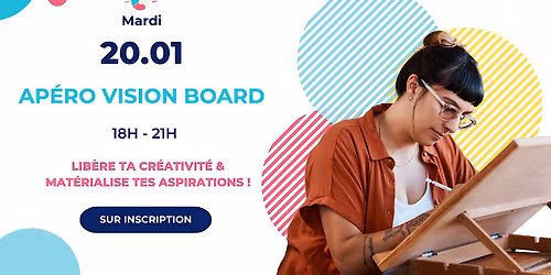 Ap\u00e9ro des Epaulettes - En route vers 2026 ! Cr\u00e9e ton vision board !