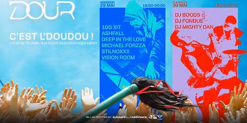 DOUR FESTIVAL X TLMB X VISION ROOM X SUDINFO \/DOUDOU PARTY