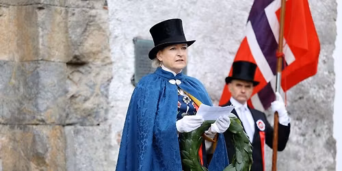 Minneh\u00f8ytidelighet Nonneseter Minnehall over falne Bergensere 1940-45