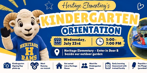 Kindergarten Orientation 
