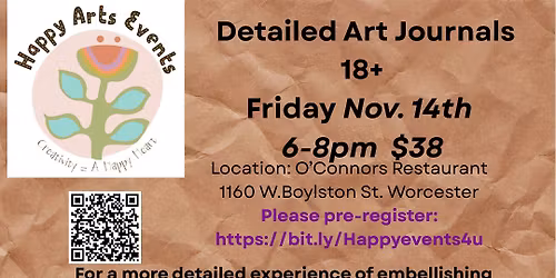 Detailed Art Journal Workshop