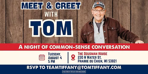 Crawford County Meet and Greet with Tom Tiffany