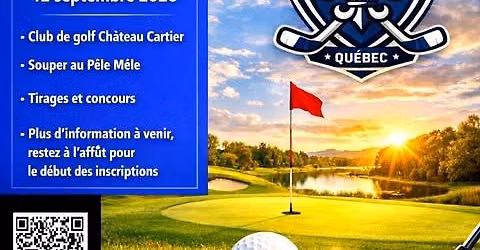 1er \u00e9dition du tournoi de golf de la Force nordique Qu\u00e9bec