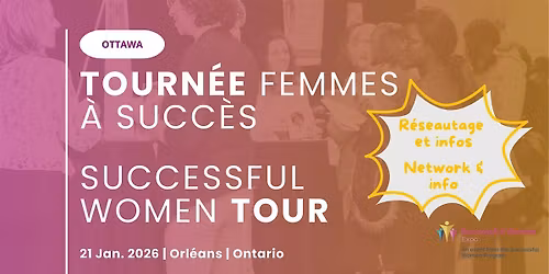 OTTAWA | R\u00c9SEAUTAGE 5 \u00e0 7 et infos  | Tourn\u00e9e Femmes \u00e0 succ\u00e8s