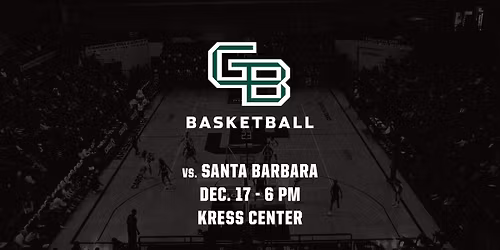 Green Bay Men's Basketball vs. UC Santa Barbara 