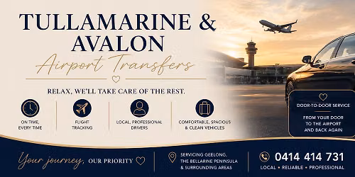 TULLAMARINE & AVALON AIRPORT TRANSFERS