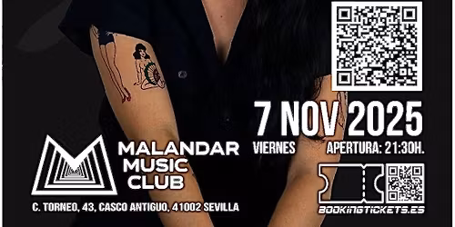 Amy Winehouse's tribute by Dina Arriaza & Eternal Amy Band en Sevilla