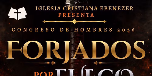 Congreso de Hombres 2026 - Forjados Por Fuego
