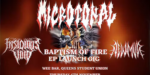 Microtonal: \u201cBaptism of Fire\u201d EP Launch