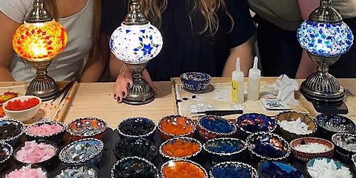 Mosaic Art Classes San Diego: Turkish Lamp Workshop
