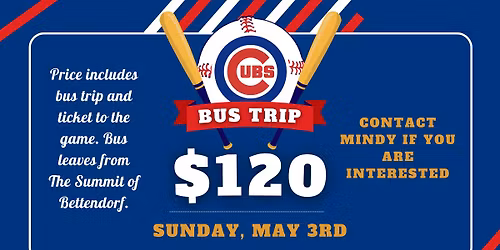 Cubs Bus Trip