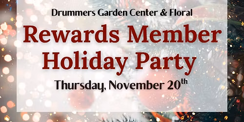 Rewards Member Holiday Party \ud83c\udf84\u2728