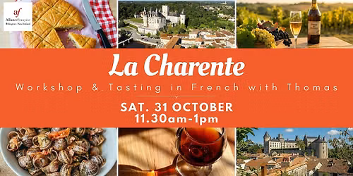 D\u00e9couvrez la Charente - Workshop & Tasting
