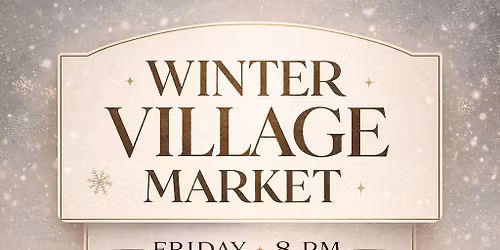 Winter Village Market