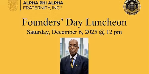 Alpha Phi Alpha Fraternity Inc. Founders Day Luncheon